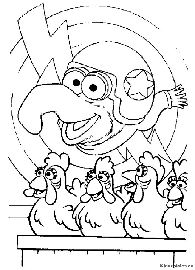 Muppets Christmas Carol Pages Coloring Pages